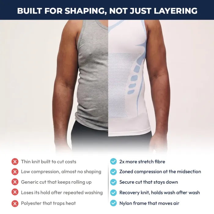 💪 Body Shaper Tank Top | Firm Compression for Confident Shape & Control