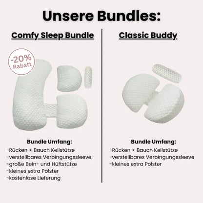 🤰 Maternity Pregnancy Support Pillow, Body Cushion for Belly & Back Relief